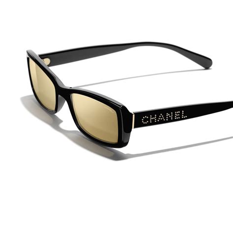 chanel bilder mit glitzer|chanel braun sonnenbrillen.